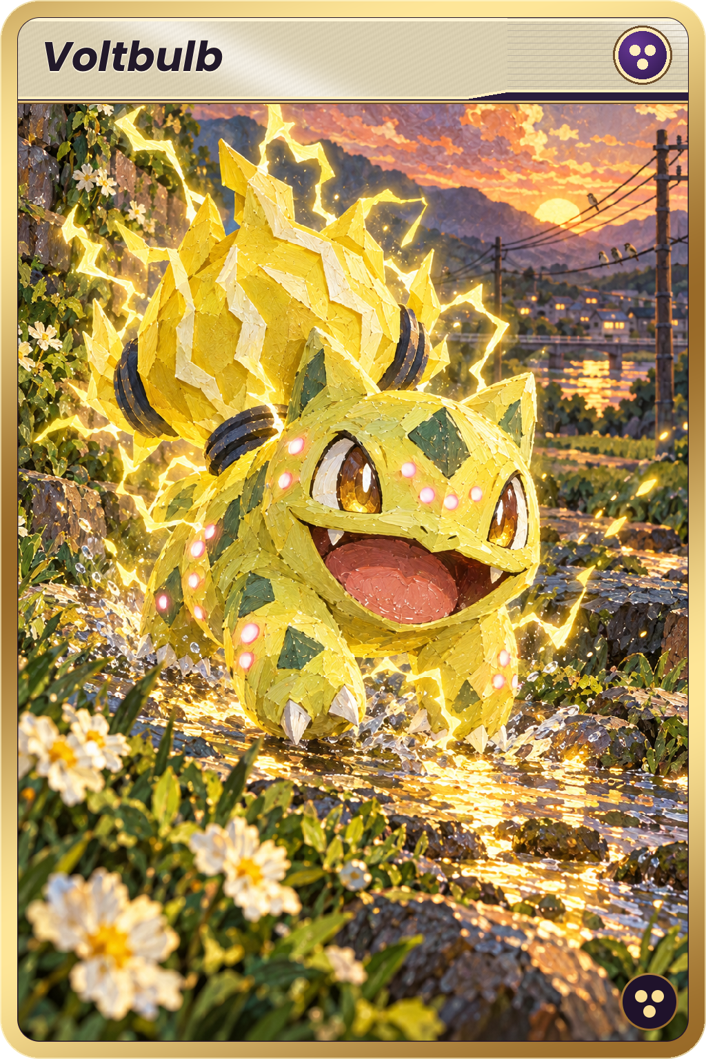 Voltbulb minted card artwork