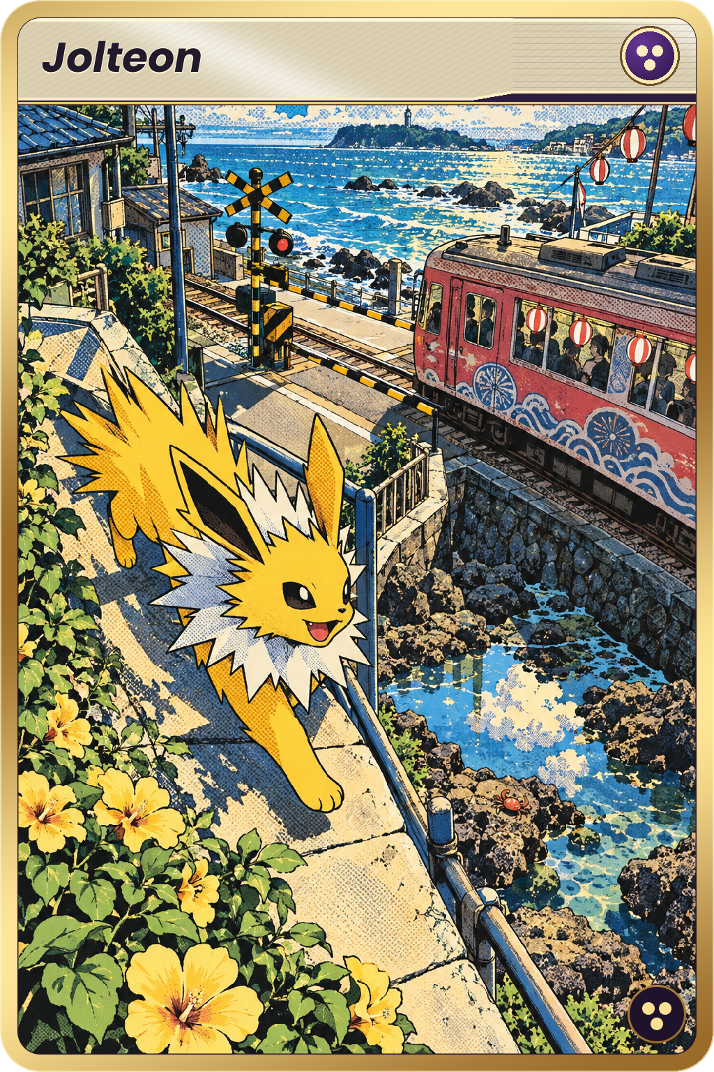 Jolteon minted card artwork